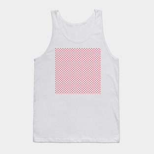 Red dots pattern Tank Top